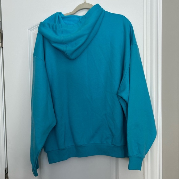 RARE Alo Accolade Hoodie - Bright Acqua - Picture 3 of 4